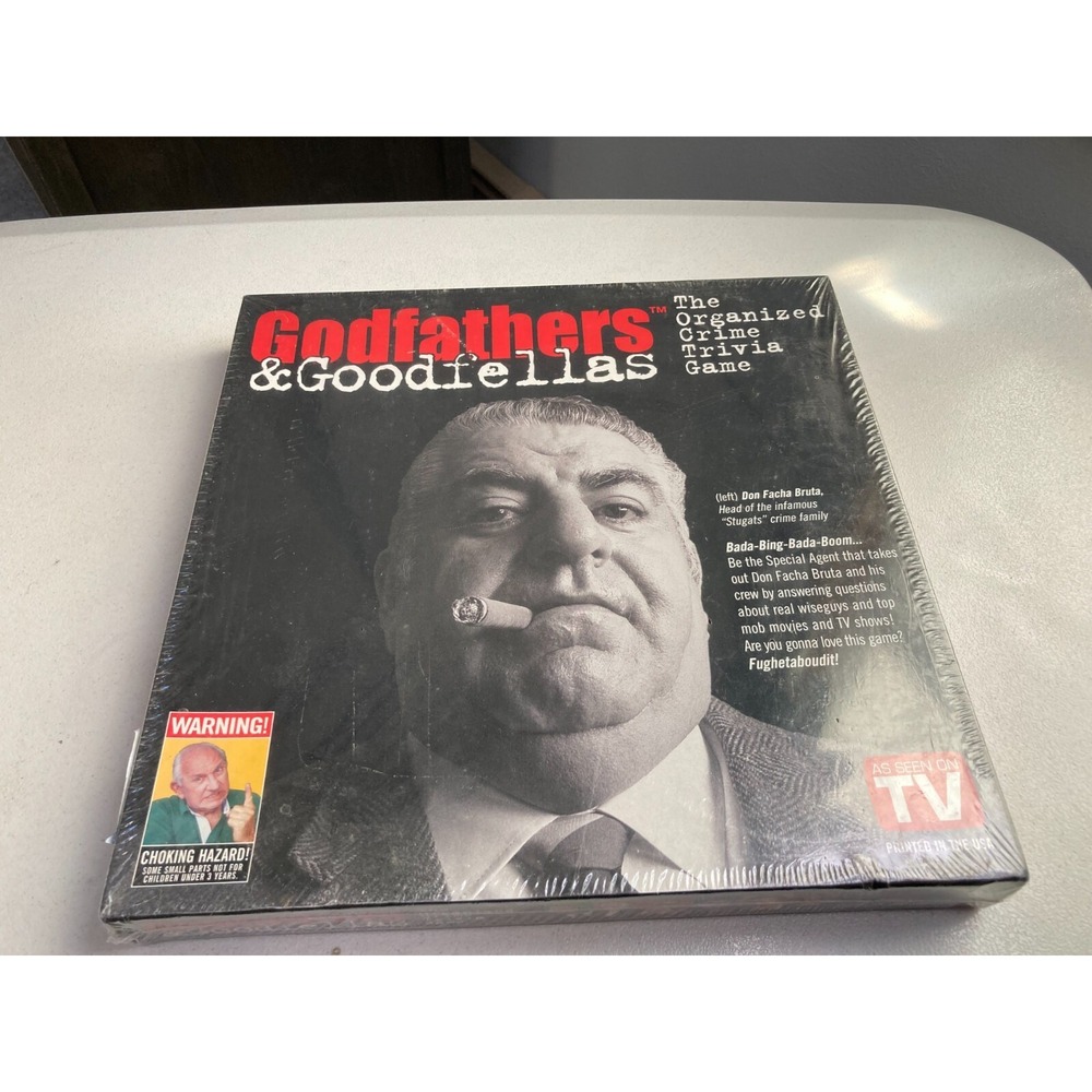 Vintage 2003 Godfathers And Goodfellas The Organized Crime Trivia Game New